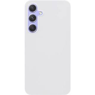 Samsung Galaxy A55 Gummibelagt Plastik Cover - Hvid