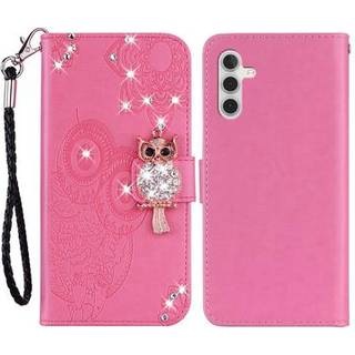 Samsung Galaxy A55 Ugle Rhinsten Pung - Hot Pink