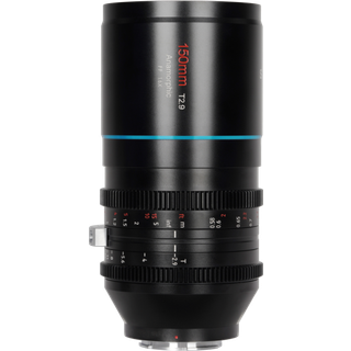 Sirui Venus 150mm T2.9 1.6x full frame anamorphic lens RF Mount