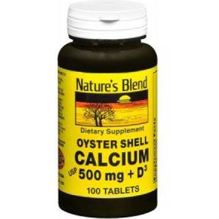 Oyster Shell Calcium med D3 100 Tabs