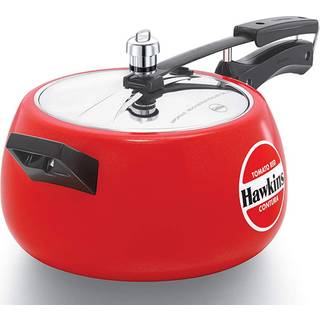 Hawkins 5 liter Contura trykkoger Keramisk coated Handi inderlg Komfur tomatrd (CTR50)