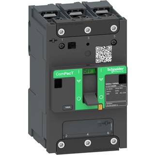 Schneider Lastadsk nsxm 160na 3p skinnetilslutn