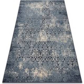 Tæppe NAIN Overdubbed vintage 7010/50911 marineblå blå / beige 200x300 cm