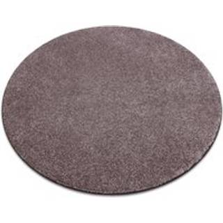 TÆPPER hjul SAN MIGUEL brun 41 glat, forenet, enfarvet cirkel 133 cm