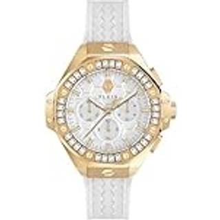 Philipp Plein PWPSA0624 Chrono Royal Hvid/Gummi Ø42 mm