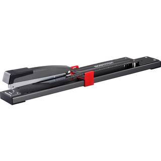 Bostitch Office Anti-Jam Long Reach Stapler 20 Sheet Kapacitet Justerbar holdbar sort