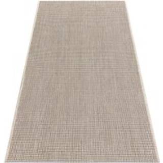 Sisaltæppe SISAL FLOORLUX 20580 glat, forenet, enfarvet - champagne / taupé 60x110 cm