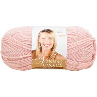 Lion Brand Vanna's Choice 860-101A Pink Indhold:100% akryl Vægt/Indhold:100 g = 170 meter Anbefalede pinde:5.50 mm Strikkefasthed:10 x10 cm = 16 m x 22 p Vask:Maskinvask max 40°C.