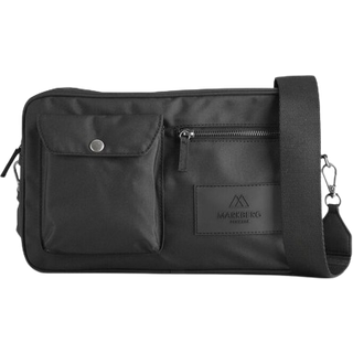 Markberg Darla vegan stor crossbody  (BLACK W/BLACK(129))