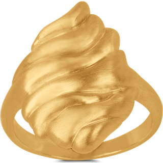 Dunes Ring, Gold Plated, 52