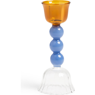 Lysestage Perle i borosilikatglas