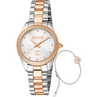 Just Cavalli JC1L312M0105 Set Sølvfarvet/Rosaguldtonet stål Ø30 mm