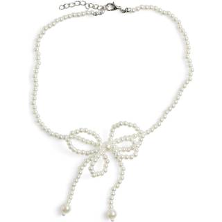 Pieces - Pcbowie Necklace - Accessories til hende - Silver Colour - One size