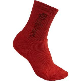 Woolpower Kids' Socks Logo 400 Autumn Red, 25-27