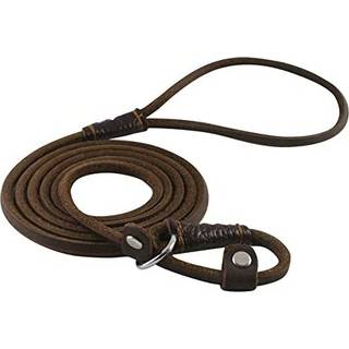 Hundesnor Slip Lead, 1,52 m Læder Kæledyrstræning og Gåsnor Justerbar Slipline til Små og Mellemstore Hunde