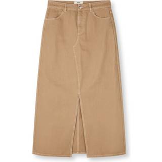 Soil Denim Ketty Skirt - Tiger's Eye - Mads Nørgaard - Brun XS