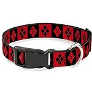 Buckle-down Harley Quinn Diamond Blocks EC = Harley Quinn 3Diamond blokerer plastikklip krave stor/15-2 6 """"