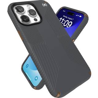 Speck - Presidio2 Grip Charcoal Grey / Cool Bronze - iPhone 15 Pro Max