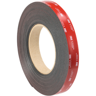 VHB dobbeltklb. skumtape 5962F sort 19mm × 8m