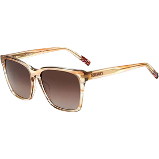 Missoni MIS 0008/S HR3/HA 56 Solbriller Kvinder Brun - Transparent Striped Brown - 56mm