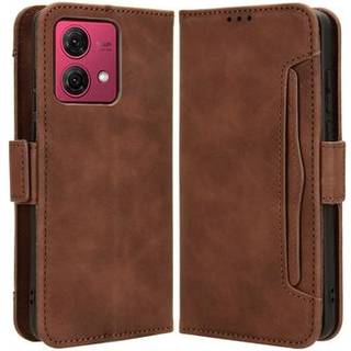 Motorola Moto G84 Pung Cover med Kortholder - Brun