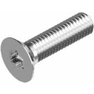 Maskinskrue med forsænket hoved, Torx, rustfrit syrefast stål (A4 / AISI 316, marinklasse), M5 x 50 mm, 200-pak