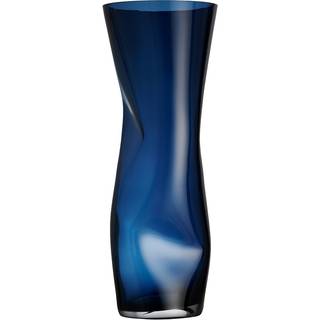 Orrefors Squeeze vase Midnight blue
