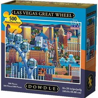 Dowdle Jigsaw -puslespil - Las Vegas Great Wheel - 500 stykke