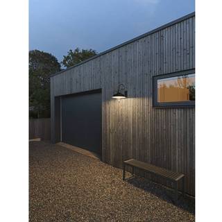 Konstsmide Trapani sort væglampe