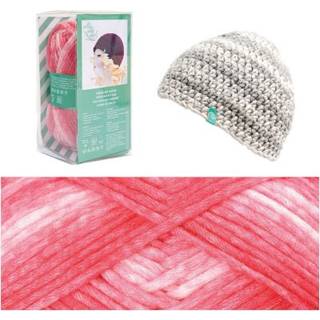 Häkelset Mütze Wild Wild Wool print - Pink