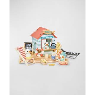 Tender Leaf Tender Leaf Sandys Strandhytte I Træ Som Legesæt Multi  Multi-Onesize Wood Beige  One Size  Unisex