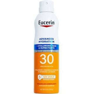 Eucerin Advanced Hydration SPF 30 Solcreme Spray Letvgts Solcreme Lotion Spray Hypoallergen Duftfri og alkoholfri 6 Oz sprayflaske