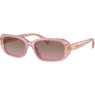 Ralph by Ralph Lauren RA5311U 619914 54 Solbriller Kvinder Lyserød - Transparent Bright Pink Horn - 54mm