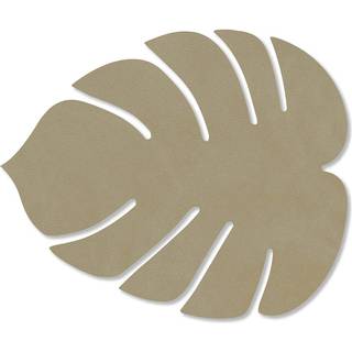 LIND DNA Monstera Leaf Nupo glasunderlag Herbal dust