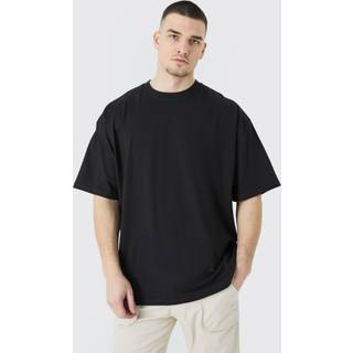 Mens Black Tall 2 Pack Oversized T-shirt