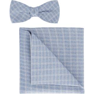 OLYMP Herren Einstecktuch blau