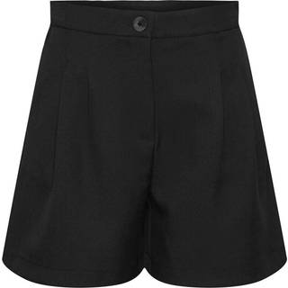 Pieces - Pcneva Hw Wide Shorts - Shorts til damer - Black - M