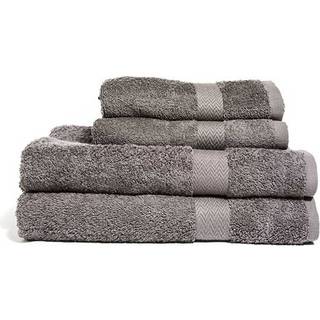 Queen Anne 410001 håndklædeserie 420 g/m² stål grå 65x135 cm