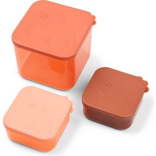 Done by Deer madopbevaringskrukkesæt L Elphee Papaya