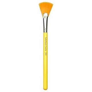 Bdellium Tools Professional Makeup Brush - Studio Series 388 SPA -fan - med bl?de syntetiske fibre til p?f?ring af masker (gul 1 stk)