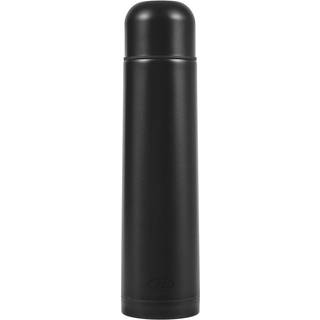 Termoflaske - 1 liter - Rustfrit stål - Sort