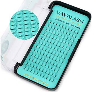 Eyelash Extensions 3d 4d 5d 6d 7d 10d tykkelse 0,05/0,07/0,1 C/D Curl Eyelashes Short Stem Heat Bonded Premade fans Russiske volumen Foranlagte v