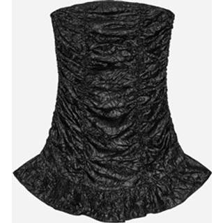 OpéraSPORT OpéraSPORT | Victoria Ruched Dress | Black dress Black - Størrelse: L - BLACK - Black - L
