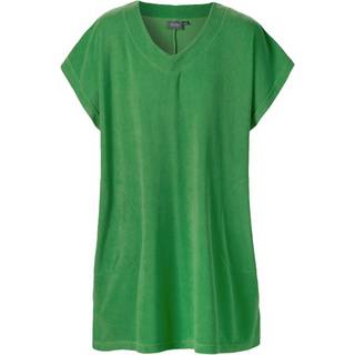 Trofe Stretch Terry Poncho - Green - S/M