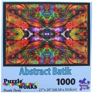 PuzzleWorks 1000 Piece Jigsaw Puzzle | Abstrakt batik