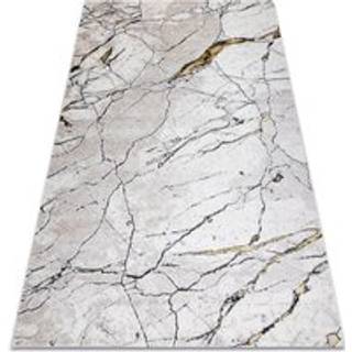 Tæppe GLOSS moderne 529A 53 marmor, sten, stilfuld, glamour elfenben / beige 120x170 cm