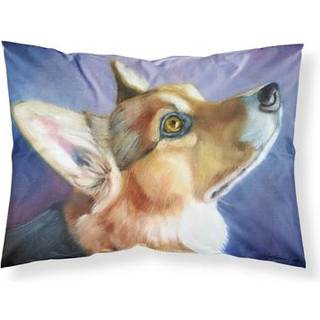 """" Caroline's Treasures Corgi Devoty stof Standard Pillowcase 7405Pillowcase Multicolor """"