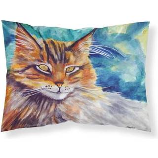 """" Caroline's Treasures Maine Coon Cat Watching You Stof Standard Pillowcase 7421Pillowcase Multicolor """"