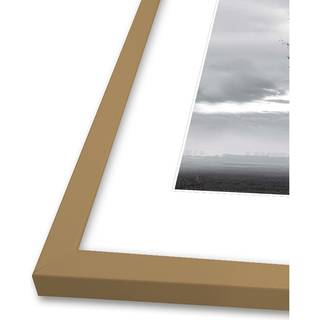 Sennepsgul Ramme - Flere størrelser - INCADO Nordicline (Variant: 30x40 cm - Plakatstørrelse)