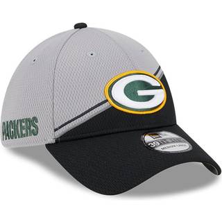 Green Bay Packers NFL Sideline 2023 Grey 39THIRTY Stretch Fit Cap newera adult unisex Grey newera adult unisex Grey newera adult unisex Grey newera ad - S-M